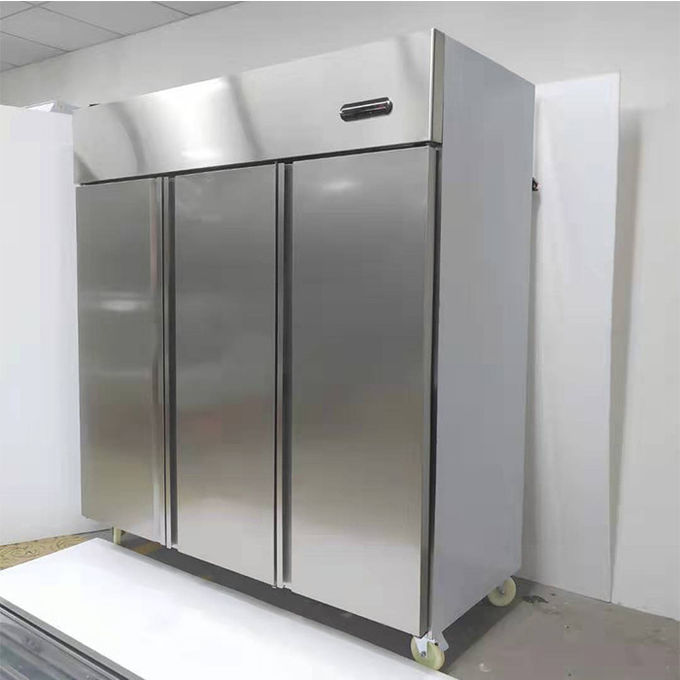 Congélateur de réfrigérateur commercial d'acier inoxydable d'ODM R134A 0