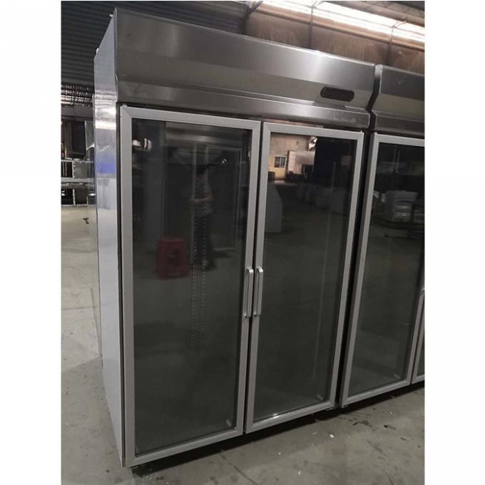 congélateur de réfrigérateur commercial d'acier inoxydable du montant 1000L 0