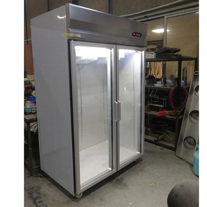 congélateur de réfrigérateur commercial d'acier inoxydable du montant 1000L 1