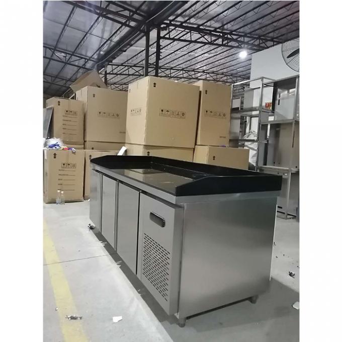 7ft congélateur de réfrigérateur commercial d'Undercounter de 3 portes 2