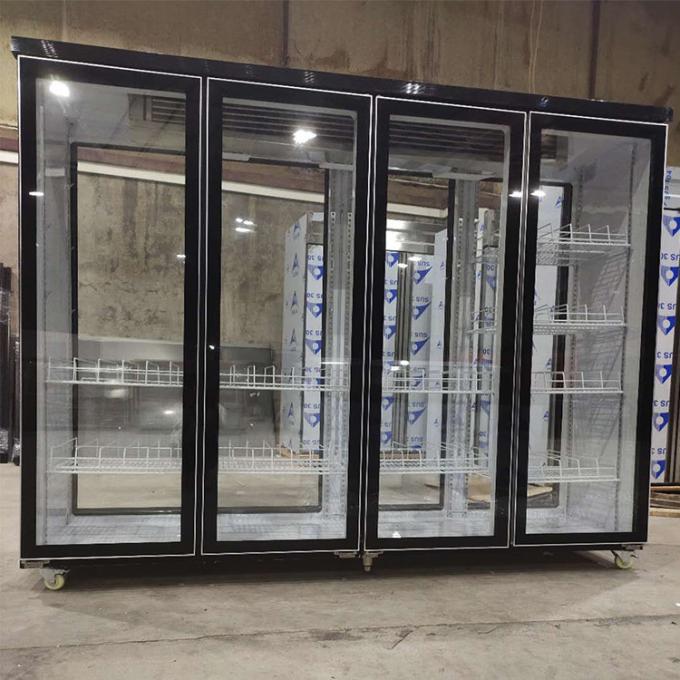 Compresseur à distance de Copeland 2500 du litre 4 de réfrigérateur en verre bilatéral de porte 0