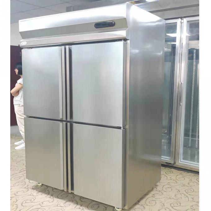 congélateur de réfrigérateur commercial de l'acier inoxydable 550W de 2000mm 0