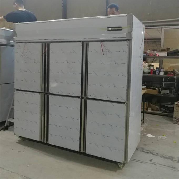 congélateur de réfrigérateur commercial de l'acier inoxydable 650W pour la cuisine 2