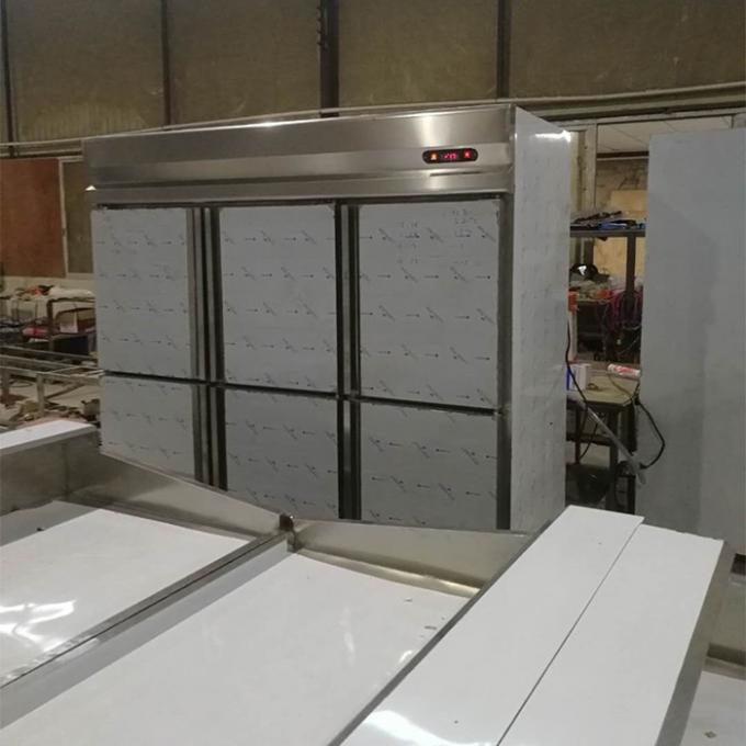 congélateur de réfrigérateur commercial d'acier inoxydable de la porte 880W 6 2