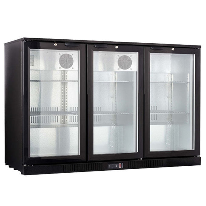 Réfrigérateur de barre d'Undercounter de porte de MPE 330L 3 pour des clubs 0