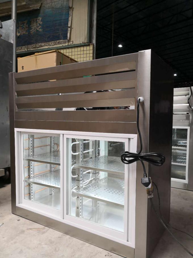 dernière affaire concernant réfrigérateur adapté aux besoins du client de la livraison de nourriture de dessus de Tableau pour le marché de la Malaisie  0