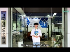 Porte coulissante en acier inoxydable 400L réfrigérateur commercial congélateur dégivrage automatique 220V/50Hz