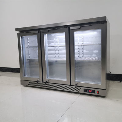 Porte 330L de charnière de la CE trois sous le réfrigérateur de barre de Cabinet