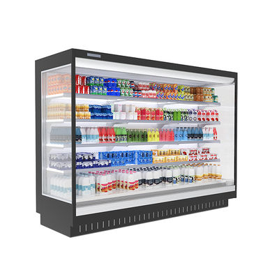 Type à distance réfrigérateur ouvert vertical de Multideck de supermarché