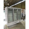 réfrigérateur en verre d'affichage de refroidisseurs en verre commerciaux de porte de 1600L 800W