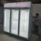 Congélateur commercial droit d'affichage de crème glacée avec la porte trois en verre