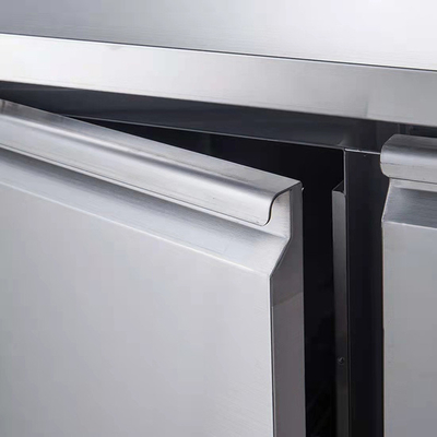 Fan refroidissant l'acier inoxydable sous le contre- réfrigérateur avec du CE 1.2m 1.5m 1.8m
