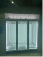 Display de boissons commerciales réfrigérateur 3 portes vitrées refroidisseur vertical 110V 60Hz