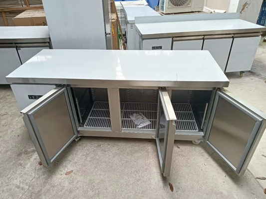 Chiller à 3 portes en acier inoxydable