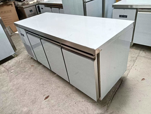 Chiller à 3 portes en acier inoxydable