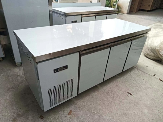 Chiller à 3 portes en acier inoxydable