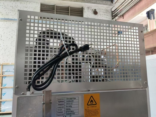 Réfrigérateur vertical commercial Réfrigérateur de cuisine personnalisé avec 120V/60Hz