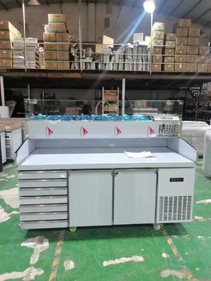 Réfrigérateur avec tiroirs Commercial Cuisine Salade Bureau