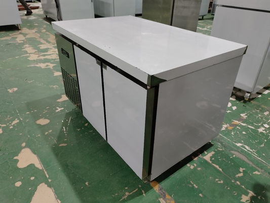 Appareils de réfrigération commerciaux sous comptoir Table de travail en acier inoxydable