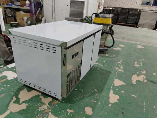 Appareils de réfrigération commerciaux sous comptoir Table de travail en acier inoxydable