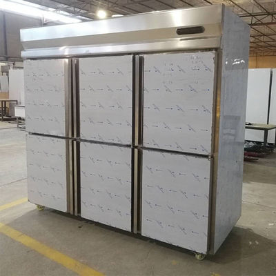 congélateur de réfrigérateur commercial de l'acier inoxydable 650W pour la cuisine