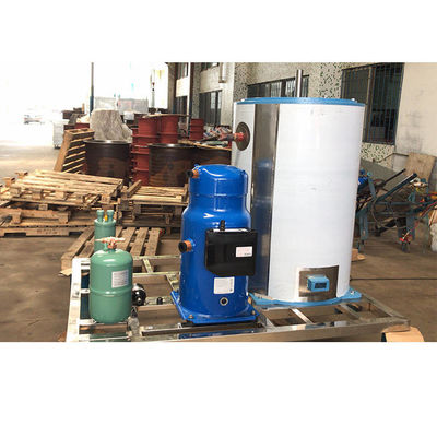 316 machine à glaçons de flocon de l'eau de mer d'acier inoxydable 22.4KW