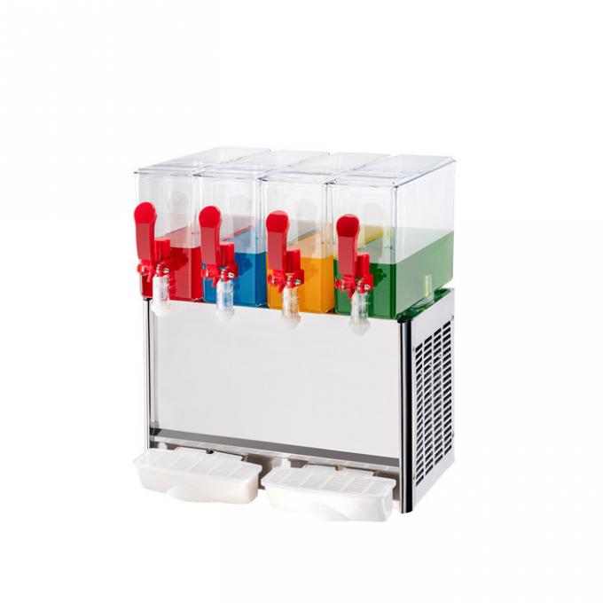 Réservoir froid 10L*4 Juice Dispenser With Tap commercial des boissons 4 0