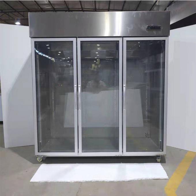 congélateur de réfrigérateur commercial d'acier inoxydable de 110W 1500L 2
