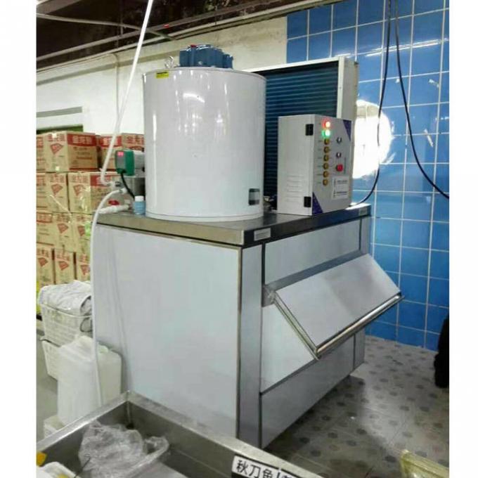 De la CE 304 2000 Kgs/D petites machines à glace de flocon de l'acier inoxydable 0