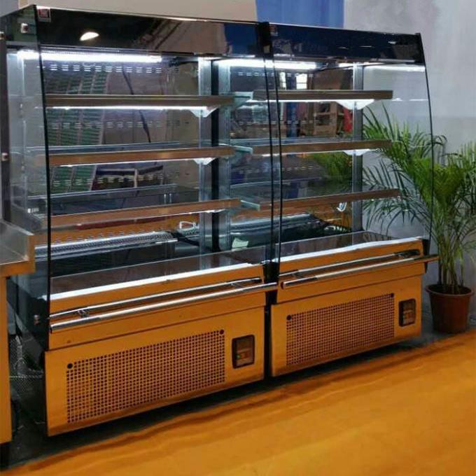 Réfrigérateur d'affichage de boulangerie de Front Full Opened R134a 4ft 0