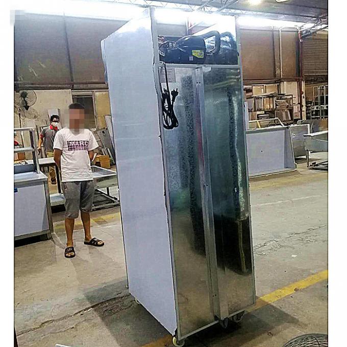 Réfrigérateur 201 300W droit commercial d'acier inoxydable 1