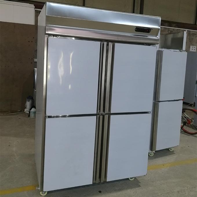 Automatique dégivrez le congélateur de réfrigérateur de porte de R404A 1000L 4 1