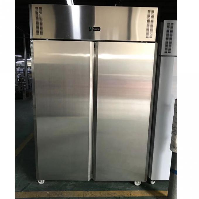 Congélateur de réfrigérateur commercial d'acier inoxydable de R404A 450W 1