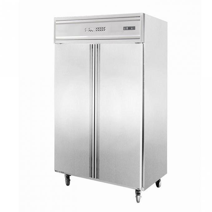 Congélateur de réfrigérateur commercial d'acier inoxydable de R404A 450W 0