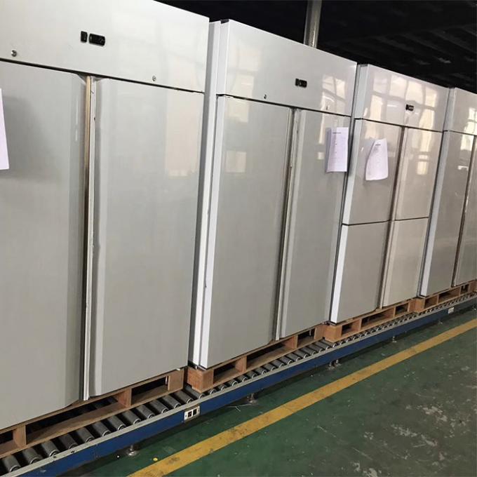 Congélateur de réfrigérateur commercial d'acier inoxydable de R404A 450W 2