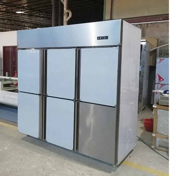 congélateur de réfrigérateur commercial de l'acier inoxydable 650W pour la cuisine 0