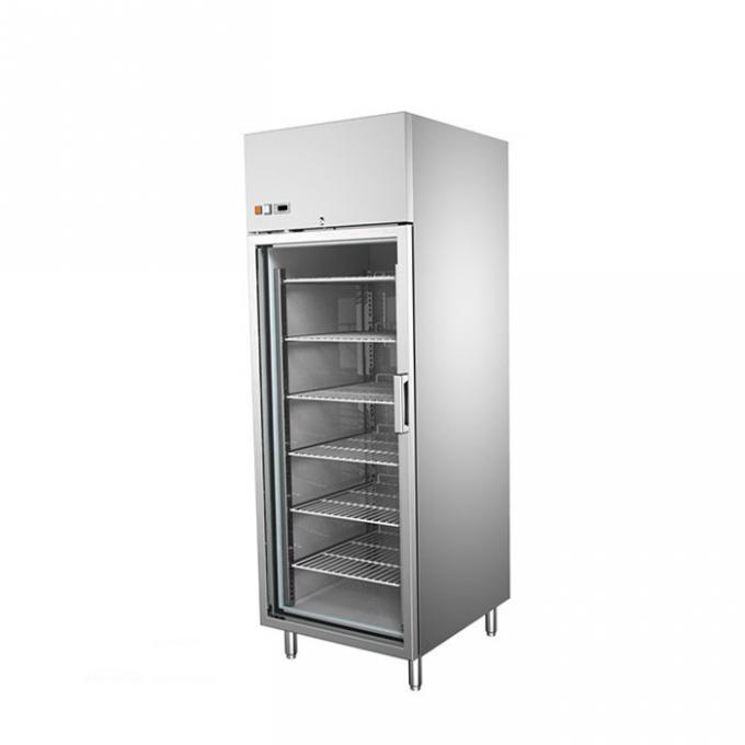 congélateur de réfrigérateur commercial d'acier inoxydable de 500L 260W 1
